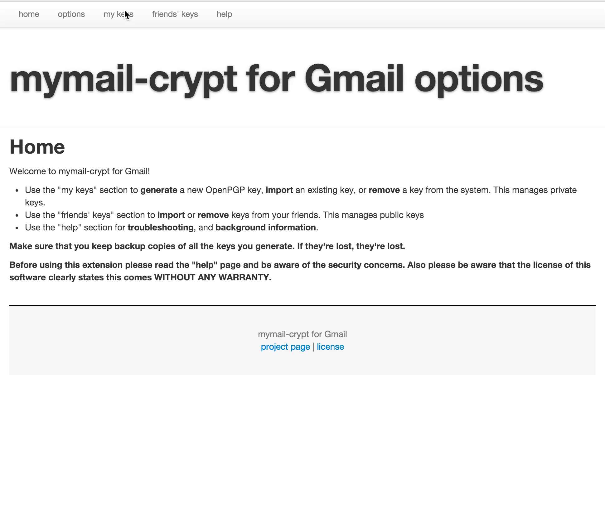 Generate Public/Private Keypair Generate Public/Private Keypair